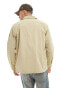 Champion utility zip up overshirt in beige