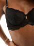 Lindex Eve lace non padded underwired bra in black