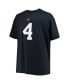 Men's Dak Prescott Navy Big and Tall Player Name Number T-shirt Синий, 2xB - фото #3