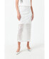 ფოტო #2 პროდუქტის Women's Sequin Back Slit Maxi Skirt
