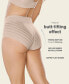 Women's Lace Stripe Undetectable Classic Shaper Panty