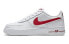 Фото #1 товара Nike Air Force 1 Low 1-3 White/Gym Red 低帮 板鞋 GS 白红 / Кроссовки Nike Air Force 1 Low 1-3 WhiteGym Red GS AV6252-101
