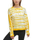 Фото #1 товара Calvin Klein 276462 Performance Logo Tie-Dyed Sweatshirt , Size Large