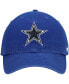 ფოტო #3 პროდუქტის Men's Royal Dallas Cowboys Primary Clean Up Adjustable Hat