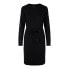 PIECES Cava O Neck Knit Long Sleeve Dress