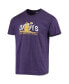 Фото #3 товара Men's Anthony Davis Purple Los Angeles Lakers Player Graphic T-shirt