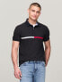 Regular Fit Embroidered Stripe Logo Polo