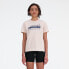 Фото #1 товара New Balance Women's United Airlines NYC Half Finisher T-Shirt Pink Size S