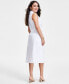 Фото #2 товара Petite Cotton Twisted Dress, Created for Macy's