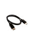 Фото #5 товара V7 Black Video Cable Pro DisplayPort Male to DisplayPort Male 1m 3.3ft - 1 m - DisplayPort - DisplayPort - Male - Male - 7680 x 4320 pixels