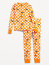 Фото #3 товара Printed Gender-Neutral Snug-Fit Pajama Set for Kids