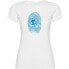 ფოტო #2 პროდუქტის KRUSKIS MTB Fingerprint short sleeve T-shirt