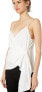 ASTR the label 169187 Womens Sleeveless Wrap Tie Front Tank Top White Size M