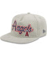 Фото #4 товара Men's Gray Los Angeles Angels Corduroy Golfer Adjustable Hat