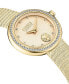 ფოტო #5 პროდუქტის Women's Two-Hand Quartz Lea Gold-Tone Stainless Steel Bracelet 35mm