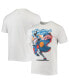 ფოტო #1 პროდუქტის Men's NBA x McFlyy White Brooklyn Nets Identify Artist Series T-shirt