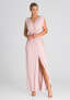 Фото #4 товара Платье макси Figl M947 Светло-Розовое