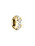 Фото #1 товара Modern Gold Plated Bead with Drops Crystals SCZ1246