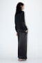 Zw collection wide-leg satin trousers