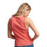 SUPERDRY Vintage Lace Trim Sleeveless T-Shirt