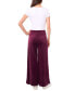 ფოტო #6 პროდუქტის Women's Velour Pull-On Wide-Leg Pants