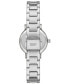 Фото #1 товара Women's Soho Three-Hand Silver-Tone Stainless Steel Watch 28mm