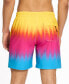 Фото #2 товара Men's 7" Tie-Dye Swim Shorts