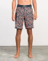 RVCA 243204 Mens Swimwear Drawstring Closure Board Shorts Terracotta Size 36
