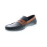 Фото #4 товара Bruno Magli Barca BARCA1 Mens Blue Leather Loafers & Slip Ons Penny Shoes 12