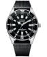 ფოტო #1 პროდუქტის Men's Automatic Promaster Dive Black Polyurethane Strap Watch 41mm