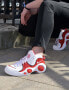 Фото #12 товара Pantofi sport pentru bărbați Nike Air Zoom [DX1165 100], alb, roșu.