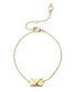 ფოტო #1 პროდუქტის Gold-Tone LOVE Letter Charm Delicate Bracelet