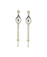 ფოტო #1 პროდუქტის Women's Sleek Drop Earrings