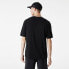 Men’s Short Sleeve T-Shirt New Era TEE NEYYAN BLKPNO 60416425 Black