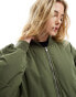 Фото #3 товара In Wear bomber jacket in olive green