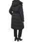 Women's Plus Size Belted Hooded Puffer Coat