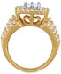 ფოტო #2 პროდუქტის Diamond Ring (3 ct. t.w.) in 14k Gold or White Gold
