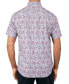 ფოტო #2 პროდუქტის Men's Regular Fit Non-Iron Performance Stretch Paisley Print Button-Down Shirt