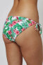 Фото #3 товара Topshop Womens Swimwear Tropical Tie Side Bikini Bottoms Multi Color Size 8