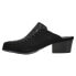 VANELi Bary Mules Womens Black Flats Casual 304438