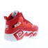 Фото #221 товара Fila MB Night Walk 1BM01747-611 Mens Red Leather Athletic Basketball Shoes