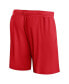 Men's Red Houston Rockets Post Up Mesh Shorts