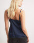 Фото #4 товара NA-KD plisse cami top in navy