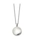 Фото #1 товара Chisel polished Puffed Disc Pendant on a 18 inch Cable Chain Necklace