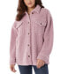 Фото #1 товара Women's Relaxed-Fit Fleece Shirt Jacket