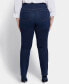 Фото #2 товара Plus Size Pull On Bailey Relaxed Straight Jeans