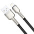 Baseus Cafule - 1 m - Lightning - USB A - Male - Male - Black