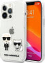 Фото #1 товара Karl Lagerfeld Etui Karl Lagerfeld KLHCP13XCKTR Apple iPhone 13 Pro Max hardcase Transparent Karl & Choupette