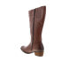 Фото #12 товара Roan by Bed Stu Ellia F858034 Womens Brown Leather Zipper Knee High Boots