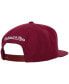 Бейсболка Mitchell&Ness мужская винного цвета Cleveland Cavaliers Ground 2.0 Snapback Hat Бордовый - фото #2